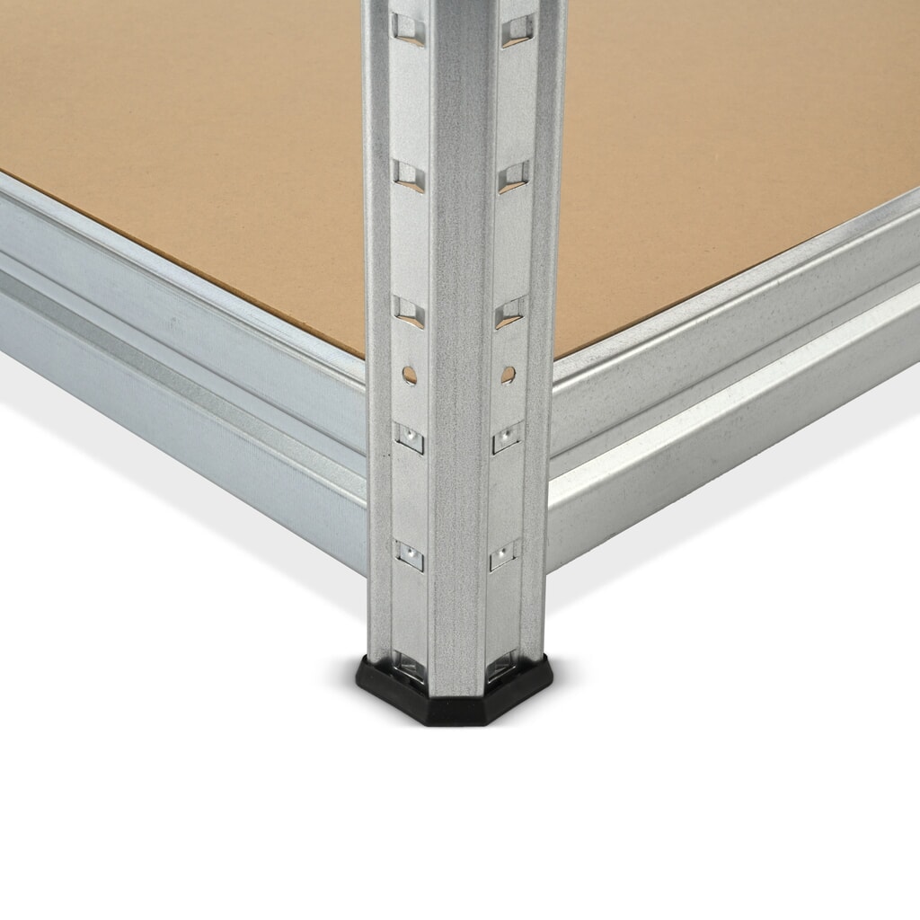 HEMMDAL Rayonnage grande portée, système enfichable, charge par tablette 600 kg, galvanisé, HxlxP 1 770 x 1 600 x 450 mm N° de l'image du produit 4 : HEMMDAL Rayonnage grande portée, système enfichable, charge par tablette 600 kg, galvanisé, HxlxP 1 770 x 1 600 x 450 mm