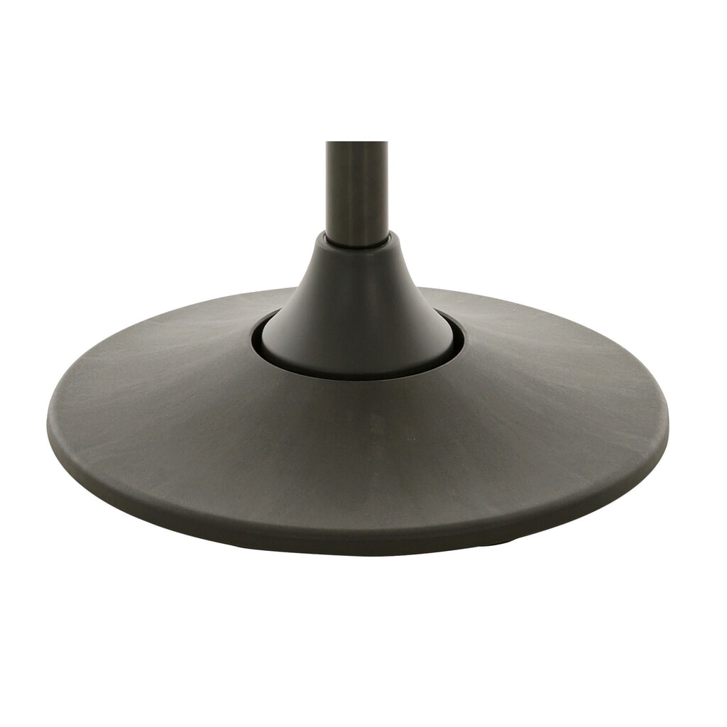 N° de l'image du produit 2 : Tabouret assis-debout HEMMDAL, siège pivotant en simili cuir, hauteur d'assise 510-700 mm, pied à base ronde