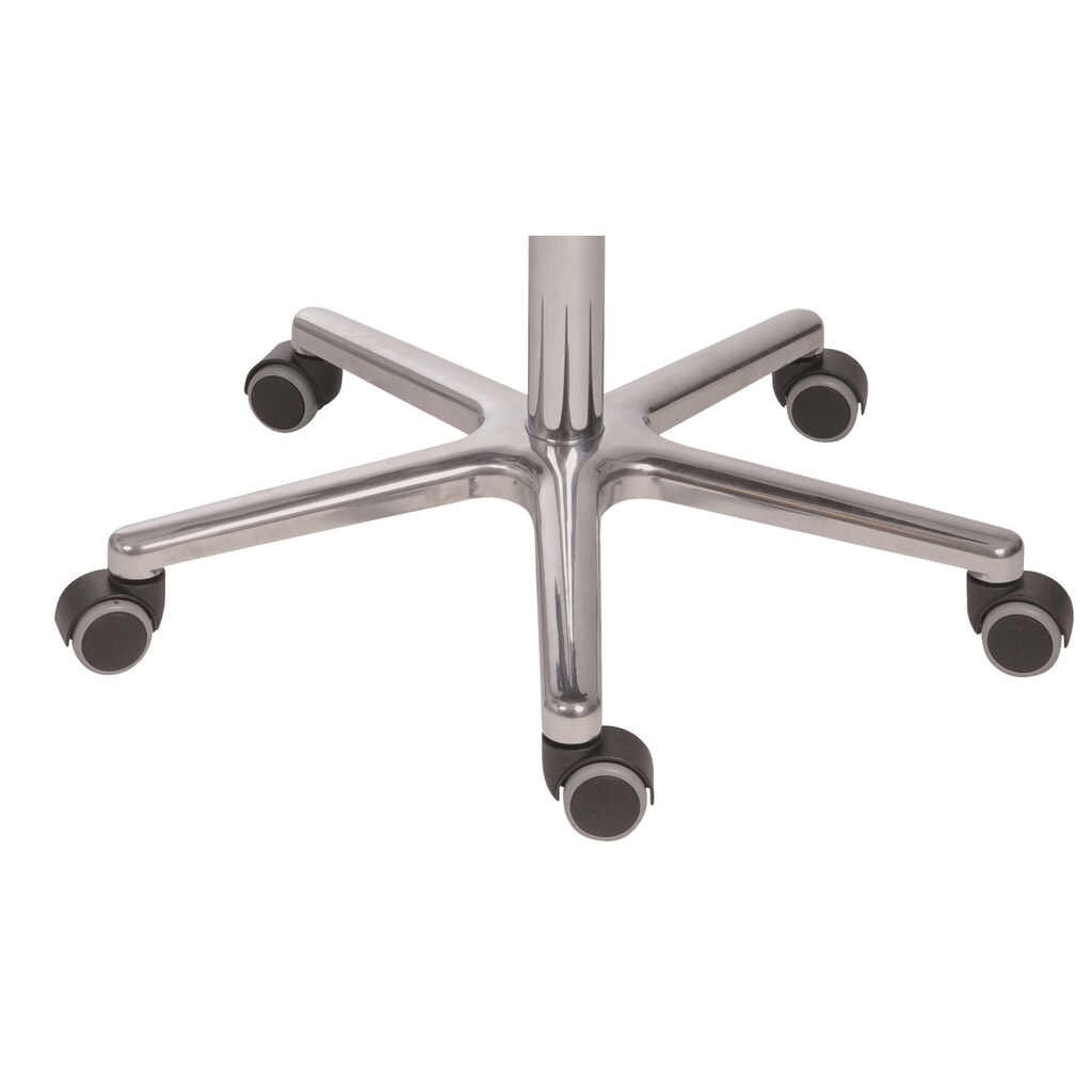 N° de l'image du produit 2 : Tabouret pivotant XXL HEMMDAL, assise en hêtre, hauteur d'assise 470-650 mm, roulettes