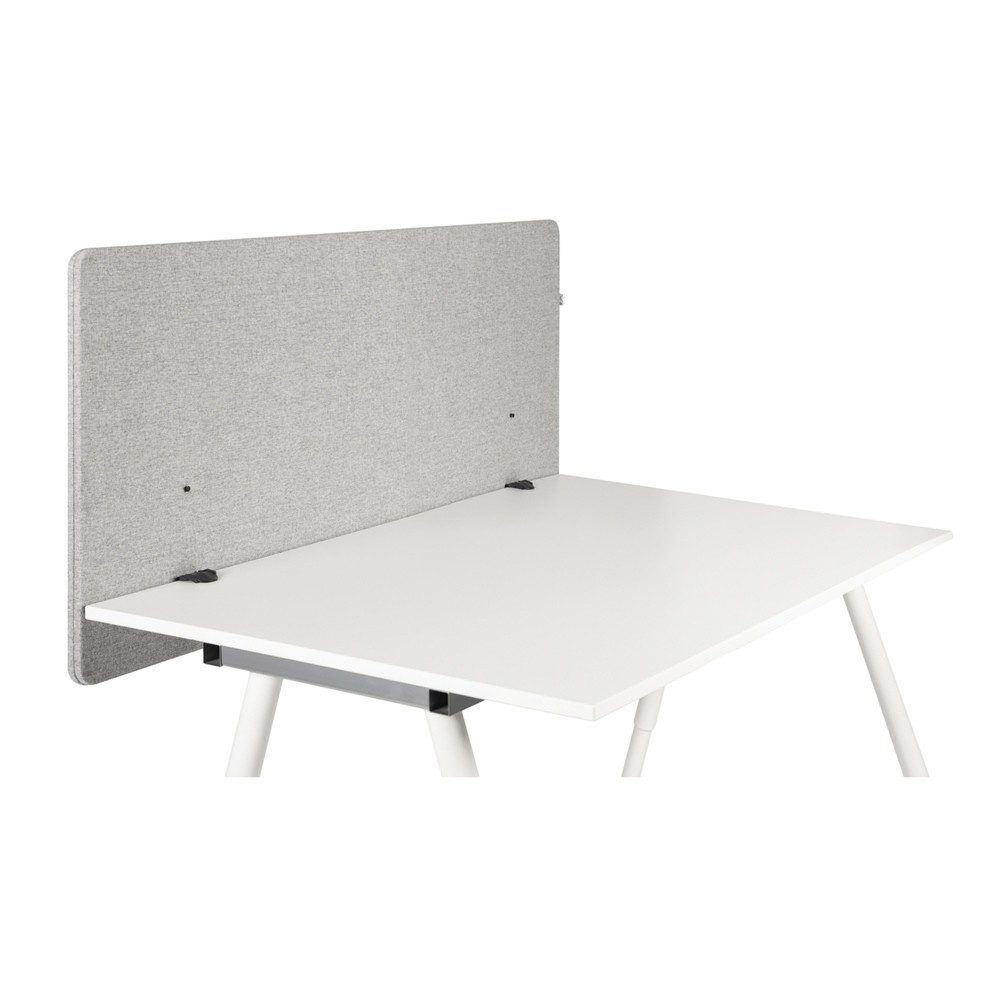 Numéro de l'image du produit 1: Paroi de séparation acoustique de bureau hjh OFFICE FLEXMIUT D 120 cm, gris clair