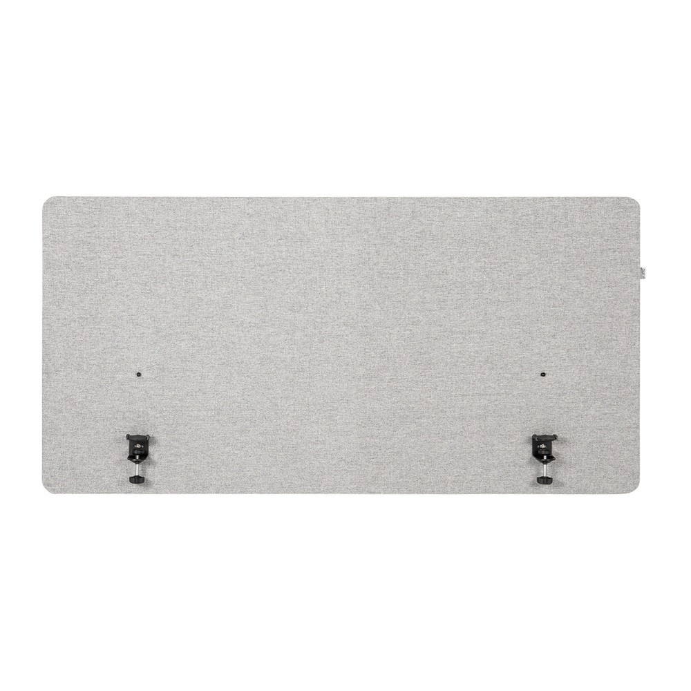 Numéro de l'image du produit 6: Paroi de séparation acoustique de bureau hjh OFFICE FLEXMIUT D 120 cm, gris clair