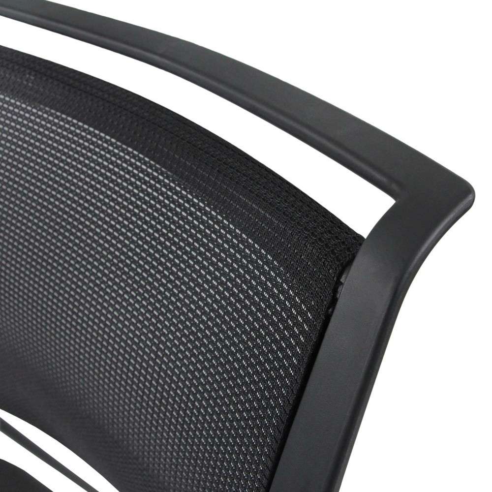 Numéro de l'image du produit 2: Chaise-visiteur / siège de réunion hjh OFFICE PADUA V tissu/maille, noir