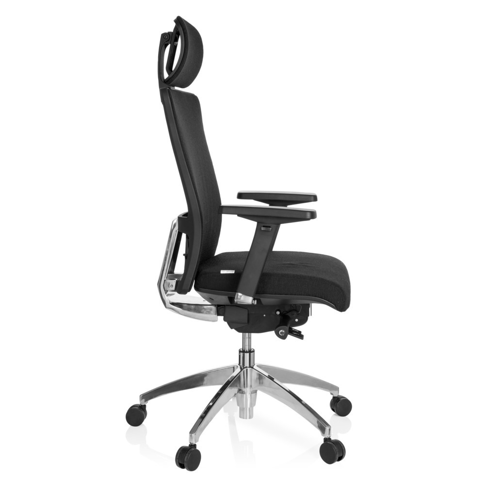 Numéro de l'image du produit 3: Siège de bureau / fauteuil de direction hjh OFFICE ASTRA LUX tissu, noir