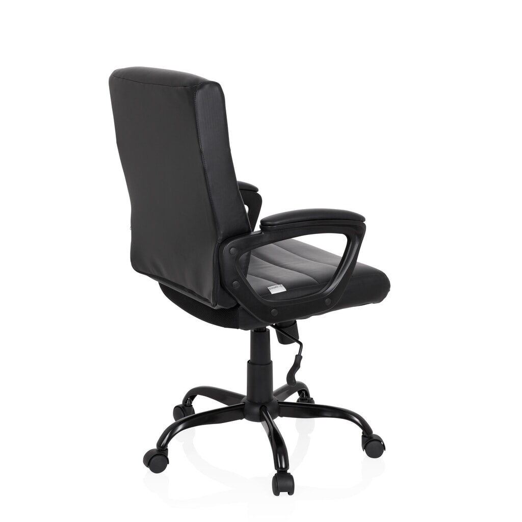 N° de l'image du produit 4 : Siège de bureau / fauteuil de direction hjh OFFICE ERGOSMOOTH BIG PU similicuir, noir