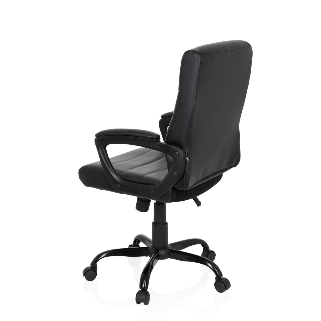 Siège de bureau / fauteuil de direction hjh OFFICE ERGOSMOOTH BIG PU similicuir, noir N° de l'image du produit 7 : Siège de bureau / fauteuil de direction hjh OFFICE ERGOSMOOTH BIG PU similicuir, noir