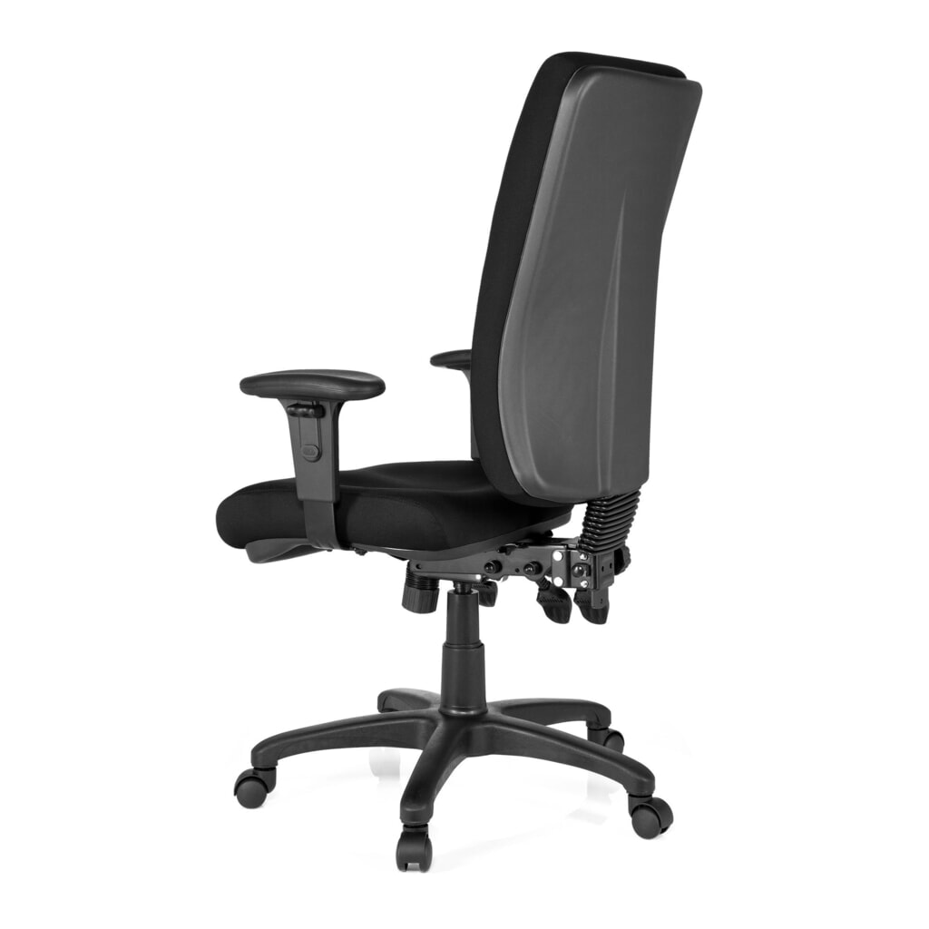 N° de l'image du produit 7 : Siège de bureau / fauteuil de direction hjh OFFICE ZENIT HIGH tissu, noir