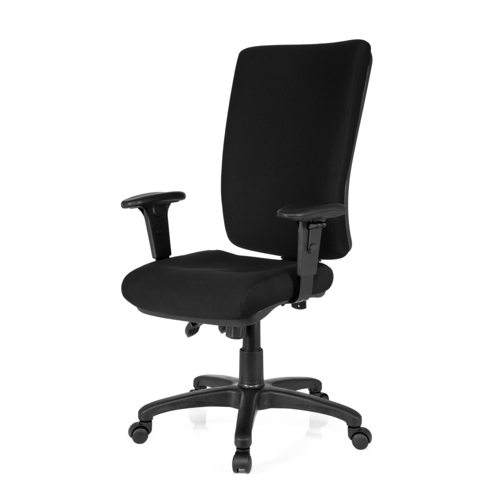 Numéro de l'image du produit 9: Siège de bureau / fauteuil de direction hjh OFFICE ZENIT HIGH tissu, noir