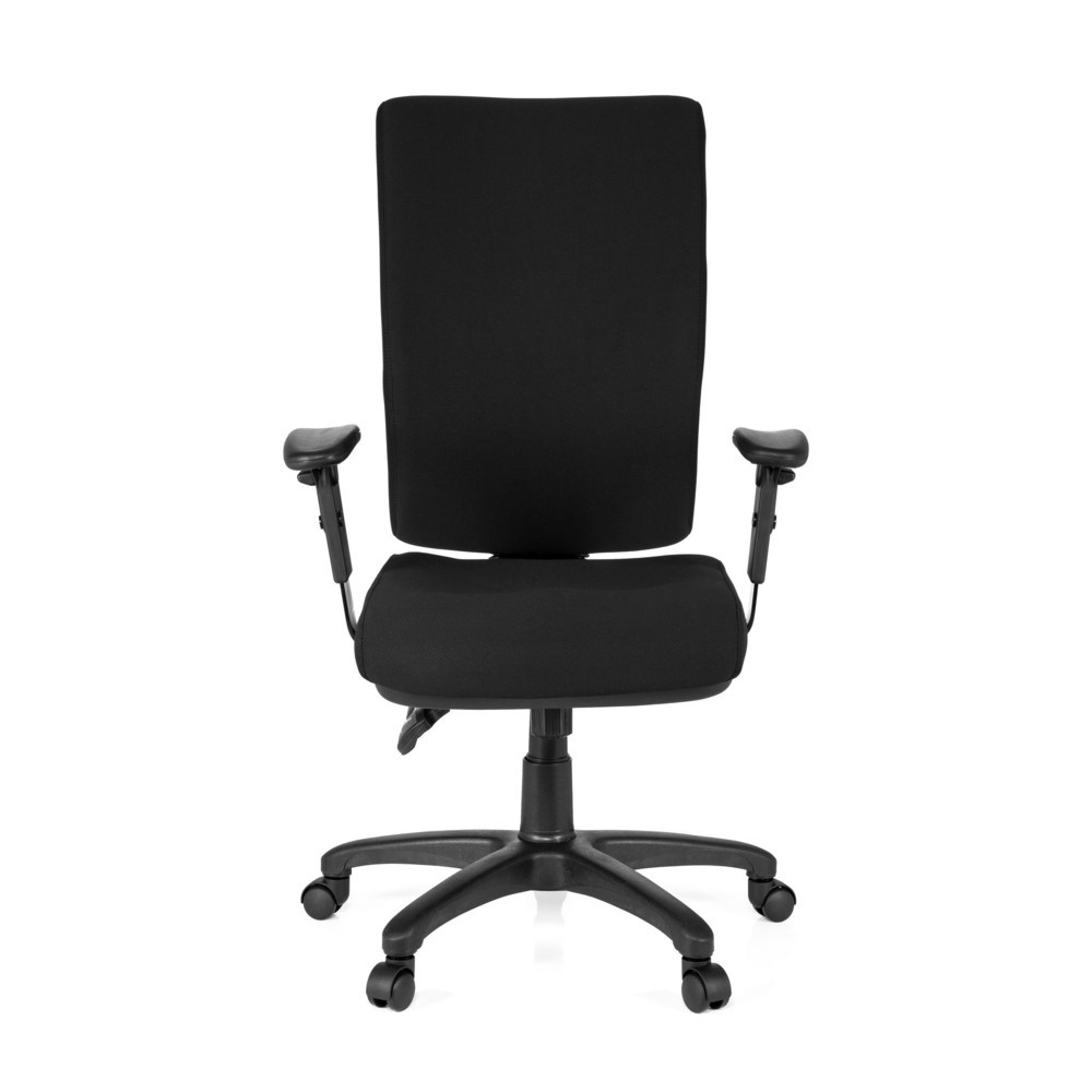 Illustration du produit: Siège de bureau / fauteuil de direction hjh OFFICE ZENIT HIGH tissu, noir