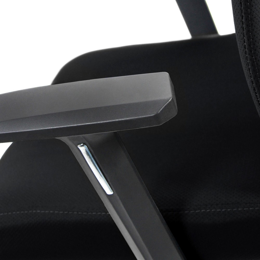 N° de l'image du produit 10 : Siège de bureau / siège pivotant hjh OFFICE COSIO I tissu, noir