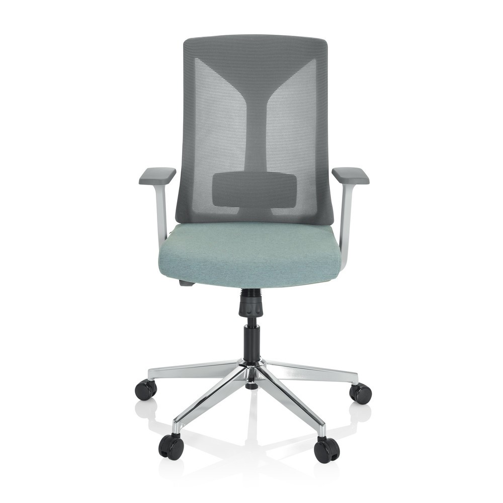 N° de l'image du produit 1 : Siège de bureau / siège pivotant hjh OFFICE HALIFAX tissu/maille, menthe