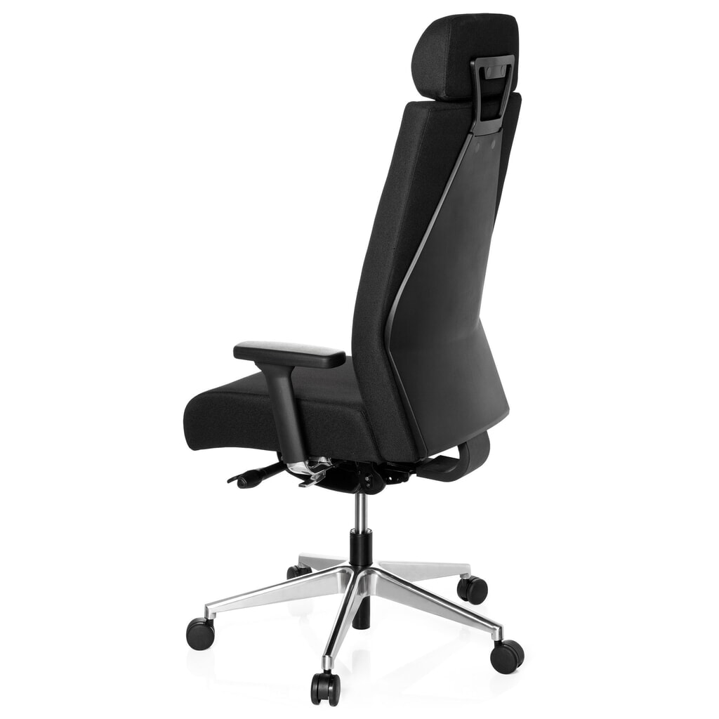 Siège de bureau / siège pivotant hjh OFFICE PRO-TEC XXL tissu, noir N° de l'image du produit 9 : Siège de bureau / siège pivotant hjh OFFICE PRO-TEC XXL tissu, noir