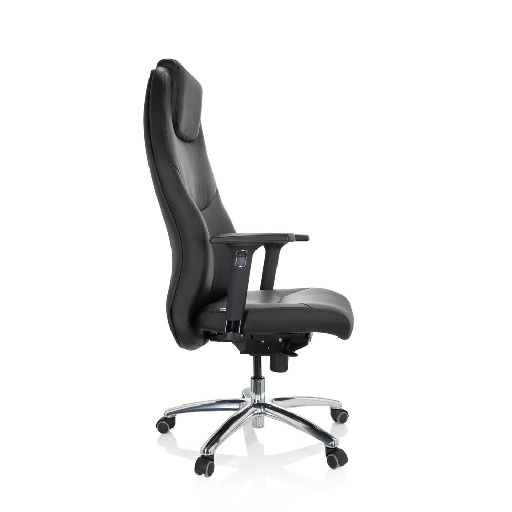 Numéro de l'image du produit 8: Siège de bureau / fauteuil de direction hjh OFFICE FERRARA cuir, noir