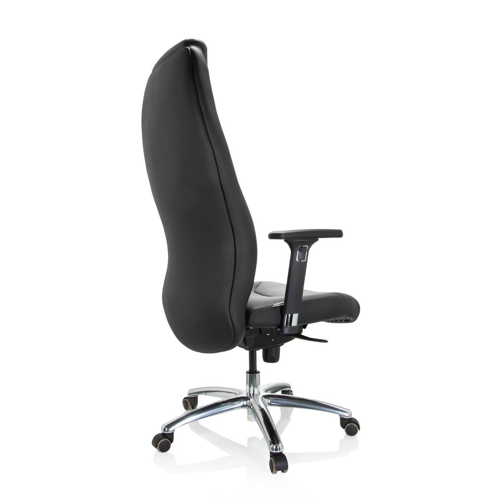 Numéro de l'image du produit 9: Siège de bureau / fauteuil de direction hjh OFFICE FERRARA cuir, noir