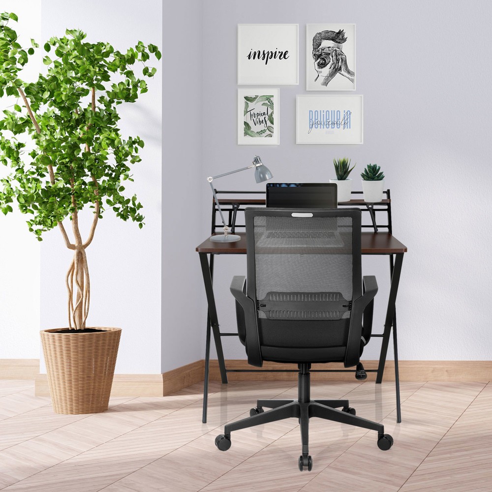 Numéro de l'image du produit 4: Siège de bureau / siège pivotant hjh OFFICE PRESTON maille, noir
