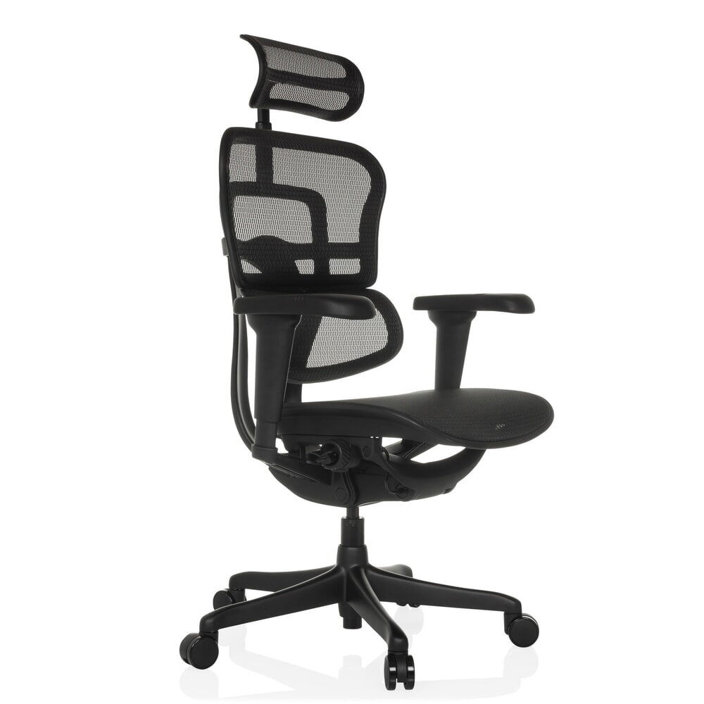 N° de l'image du produit 8 : Fauteuil de direction hjh OFFICE fauteuil de direction SIGNATURE GEN2, dossier en résille, capacité de charge 120 kg, coussin en tissu 490 - 590 mm, noir