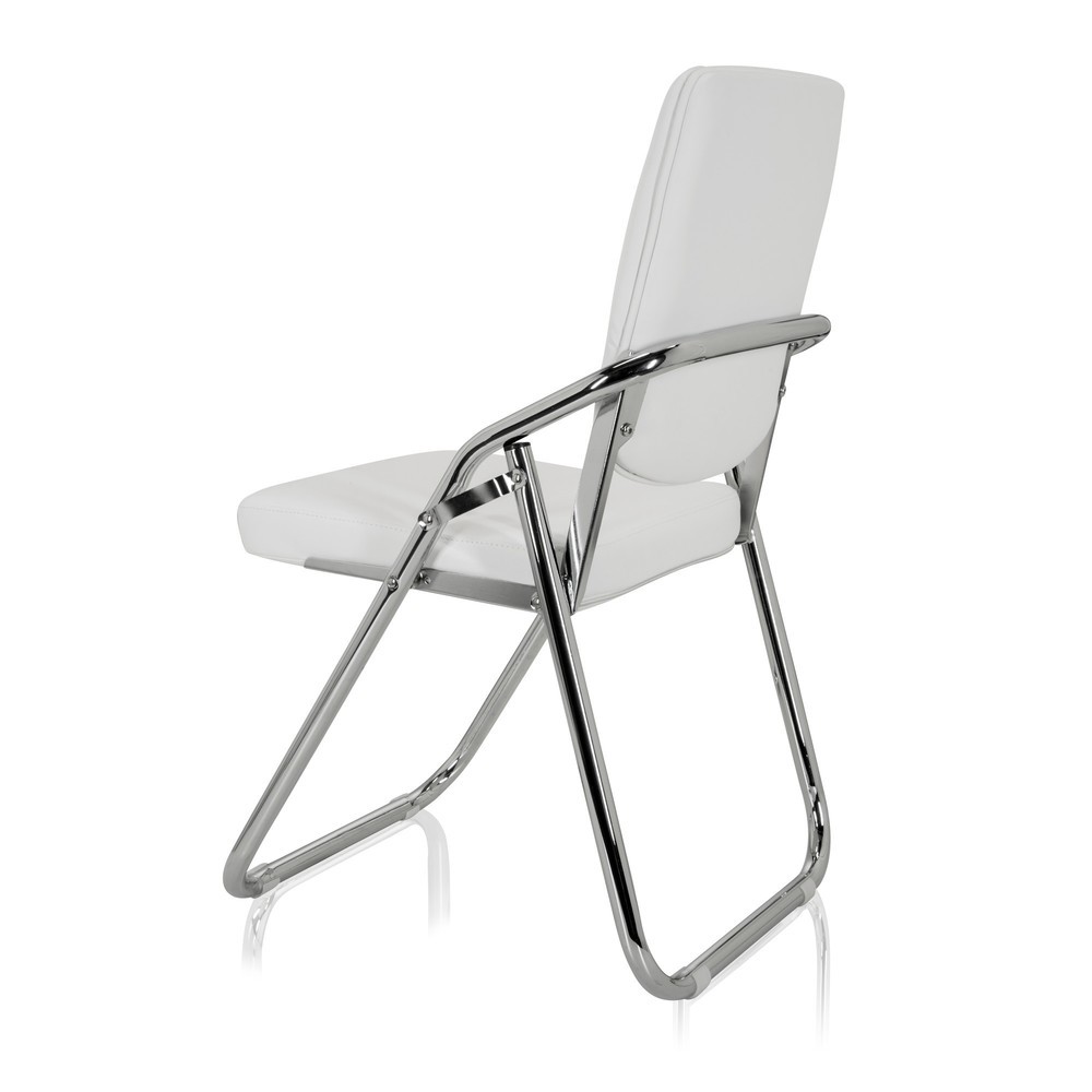 Numéro de l'image du produit 10: Chaise de réunion / chaise-visiteur hjh OFFICE / ESTO PU, blanc