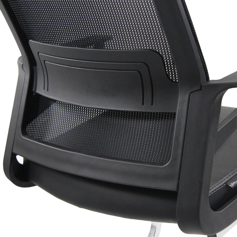 Numéro de l'image du produit 4: Chaise de conférence / fauteuil suspendu hjh OFFICE INVENTOR V PRO similicuir, noir