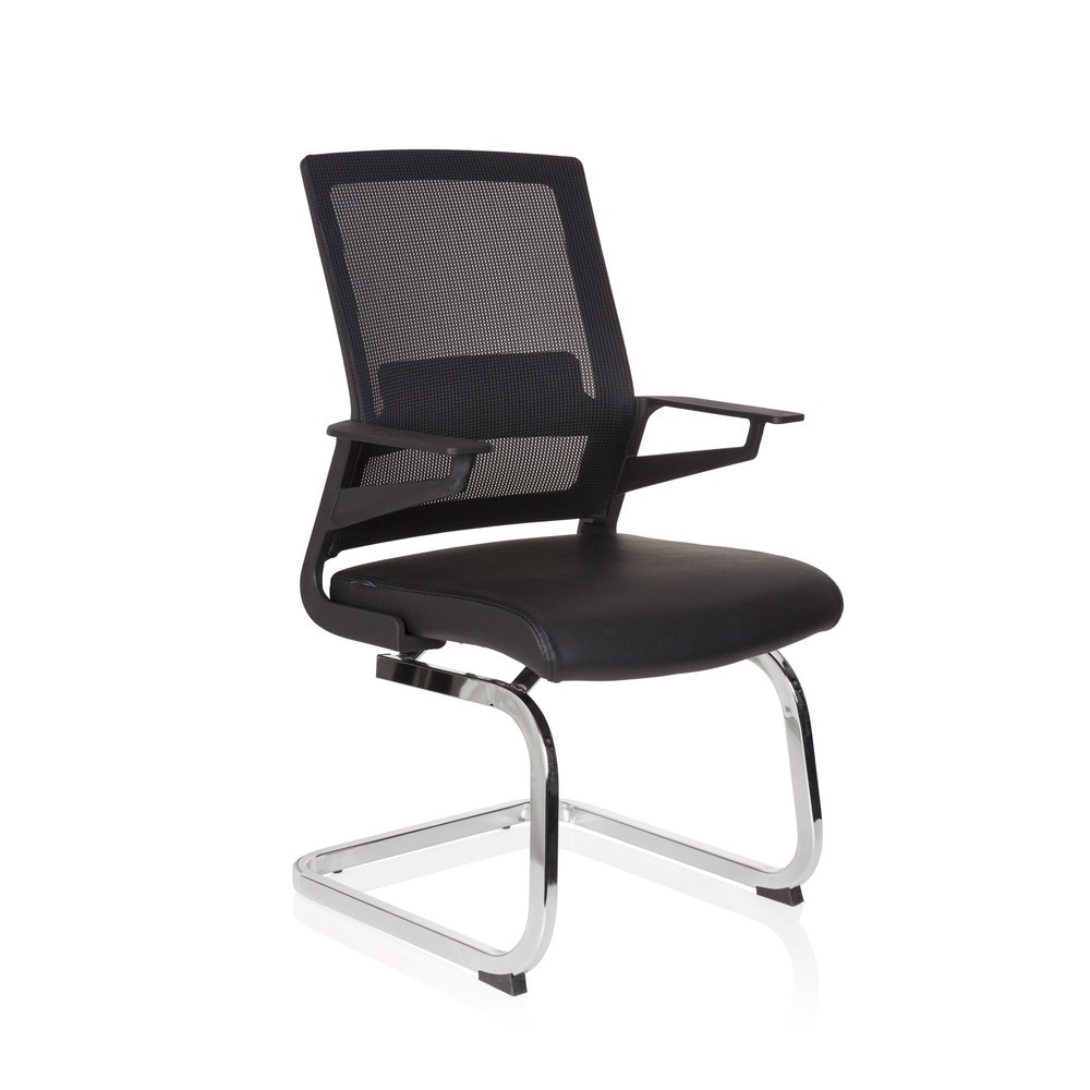Numéro de l'image du produit 5: Chaise de conférence / fauteuil suspendu hjh OFFICE INVENTOR V PRO similicuir, noir