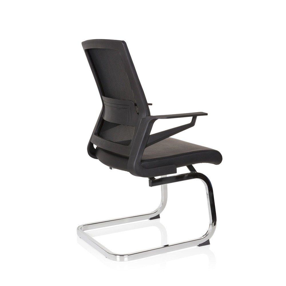 Numéro de l'image du produit 7: Chaise de conférence / fauteuil suspendu hjh OFFICE INVENTOR V PRO similicuir, noir