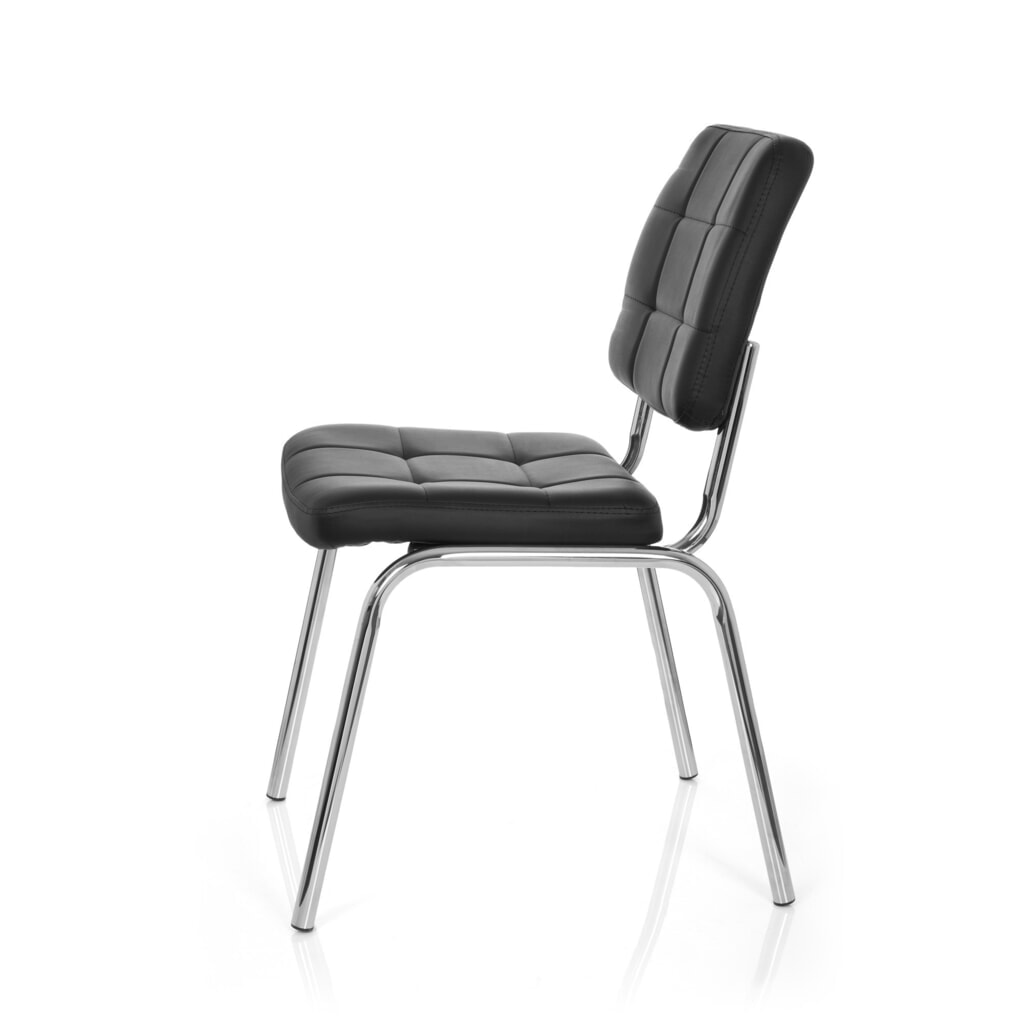 Chaise de réunion / chaise-visiteur hjh OFFICE PICENO V PU, noir N° de l'image du produit 9 : Chaise de réunion / chaise-visiteur hjh OFFICE PICENO V PU, noir