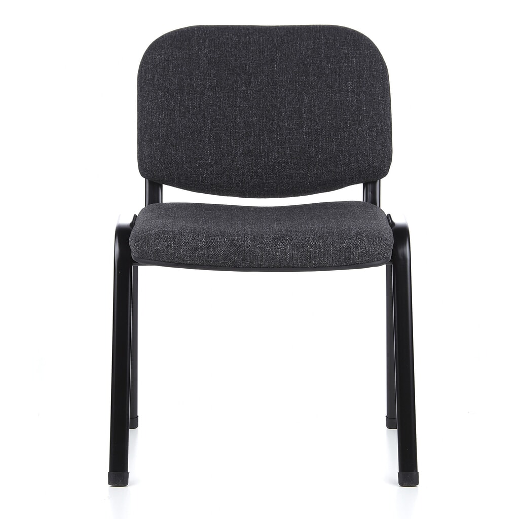 Chaise de réunion / chaise-visiteur hjh OFFICE / XT 600, noir/anthracite N° de l'image du produit 1 : Chaise de réunion / chaise-visiteur hjh OFFICE / XT 600, noir/anthracite