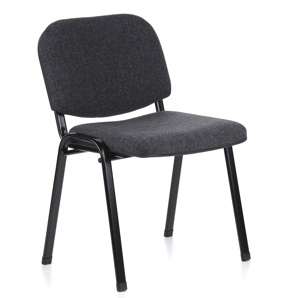 Chaise de réunion / chaise-visiteur hjh OFFICE / XT 600, noir/anthracite N° de l'image du produit 6 : Chaise de réunion / chaise-visiteur hjh OFFICE / XT 600, noir/anthracite