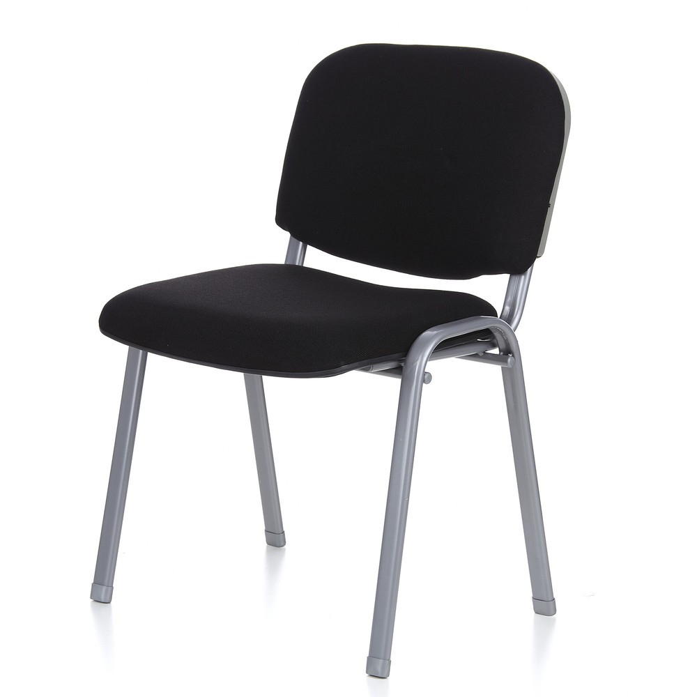 Numéro de l'image du produit 10: Chaise de réunion / chaise-visiteur hjh OFFICE / XT 600, noir/argenté