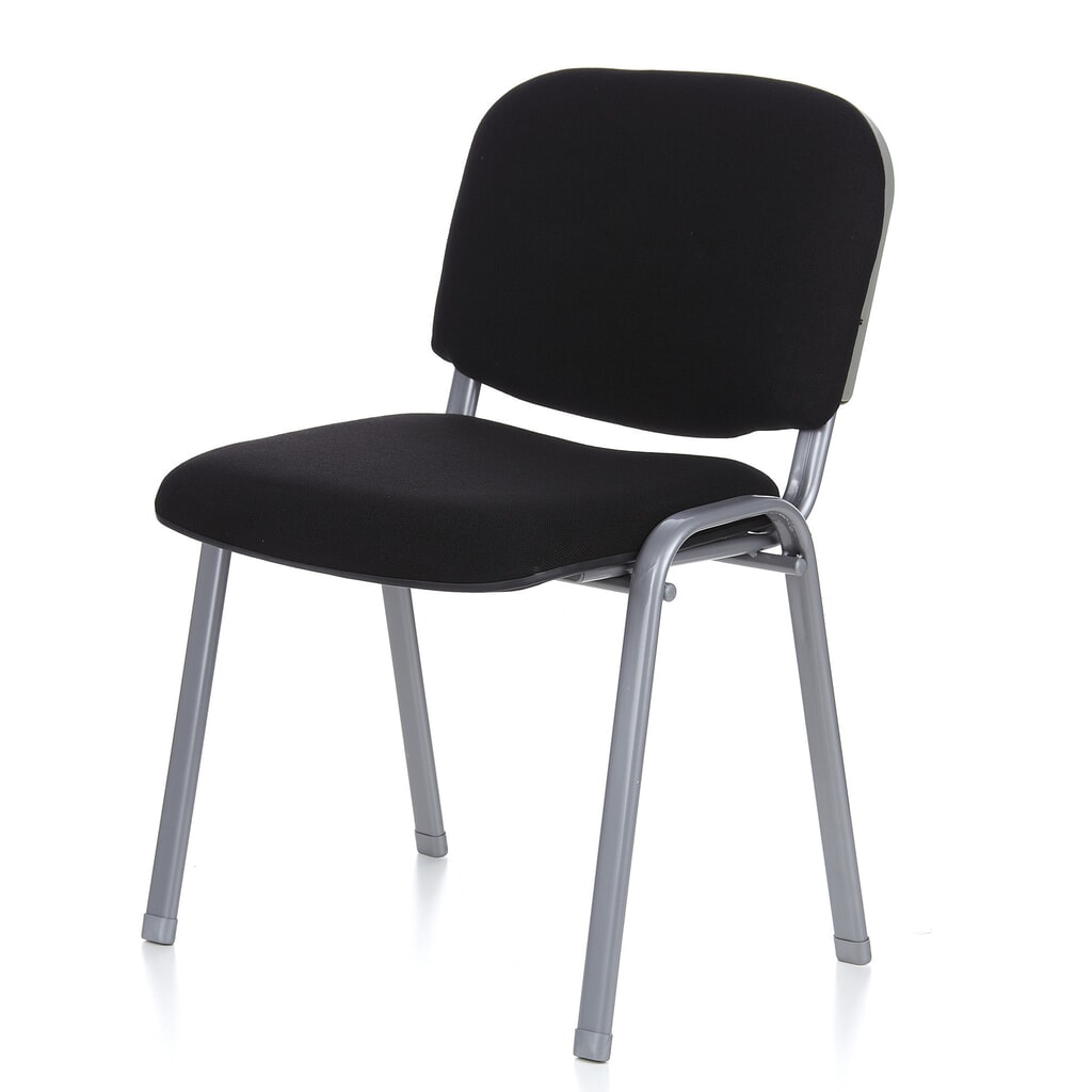 Chaise de réunion / chaise-visiteur hjh OFFICE / XT 600, noir/argenté N° de l'image du produit 10 : Chaise de réunion / chaise-visiteur hjh OFFICE / XT 600, noir/argenté