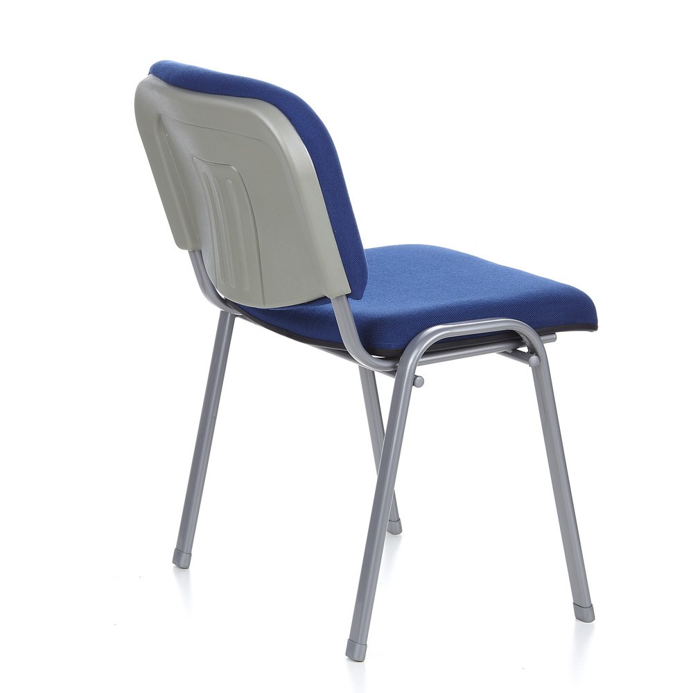Numéro de l'image du produit 5: Chaise de conférence / chaise-visiteur hjh OFFICE XT 600, bleu/argenté