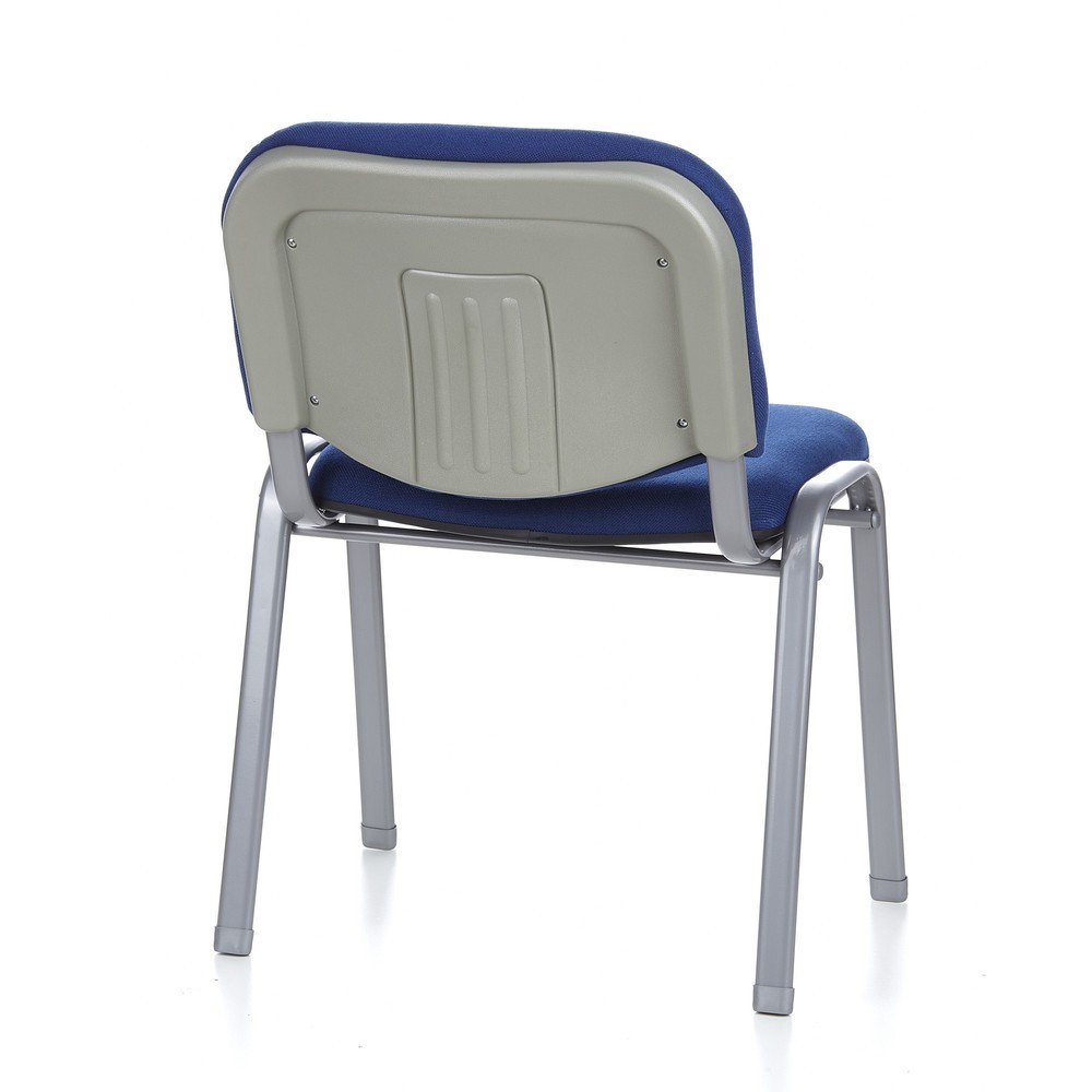 Numéro de l'image du produit 6: Chaise de conférence / chaise-visiteur hjh OFFICE XT 600, bleu/argenté