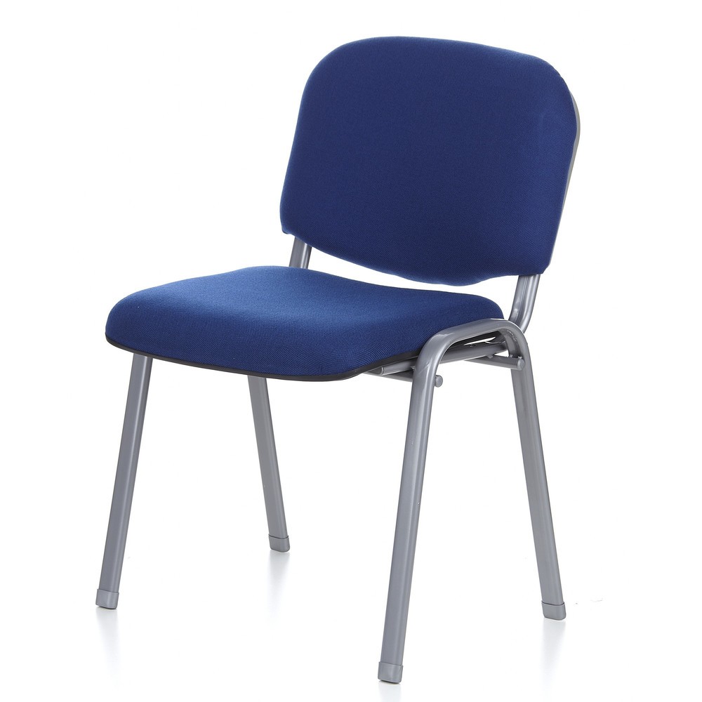 Numéro de l'image du produit 10: Chaise de conférence / chaise-visiteur hjh OFFICE XT 600, bleu/argenté