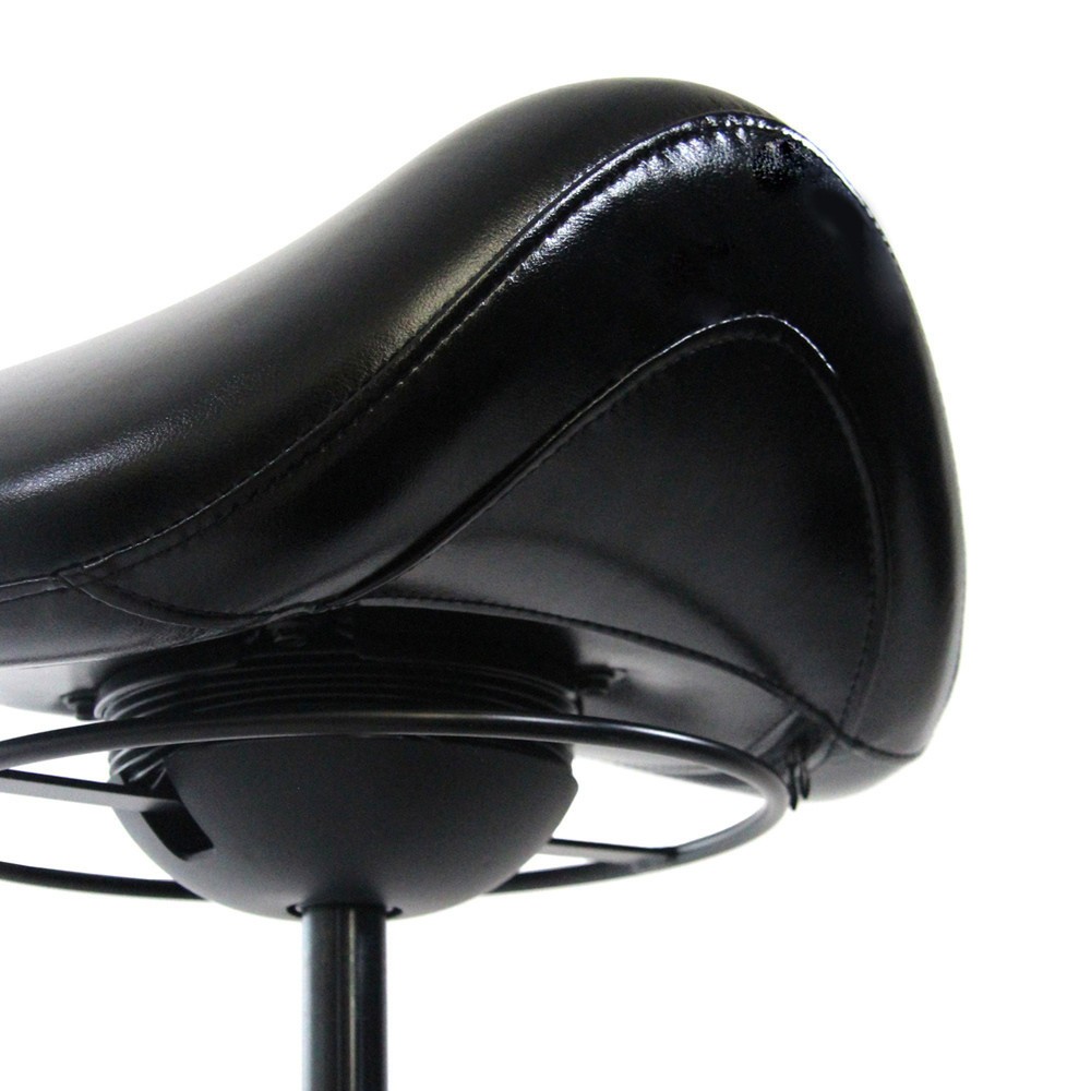 Numéro de l'image du produit 10: Tabouret-selle / Siège-selle hjh OFFICE ORTHO SIT PU similicuir, noir