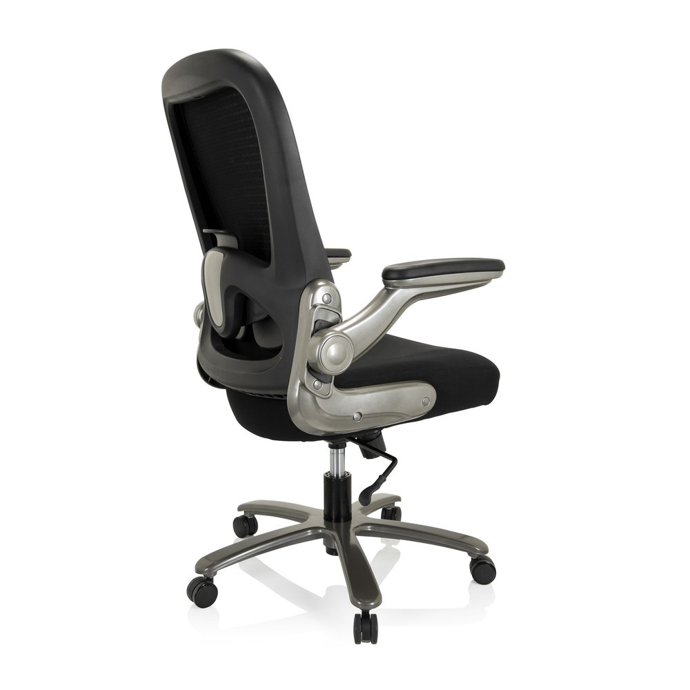 N° de l'image du produit 8 : Siège pour personne forte / siège de bureau hjh OFFICE INSTRUCTOR T I Titan XXL maille/tissu, noir
