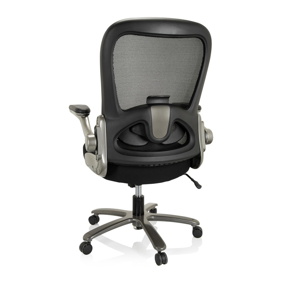 N° de l'image du produit 10 : Siège pour personne forte / siège de bureau hjh OFFICE INSTRUCTOR T I Titan XXL maille/tissu, noir