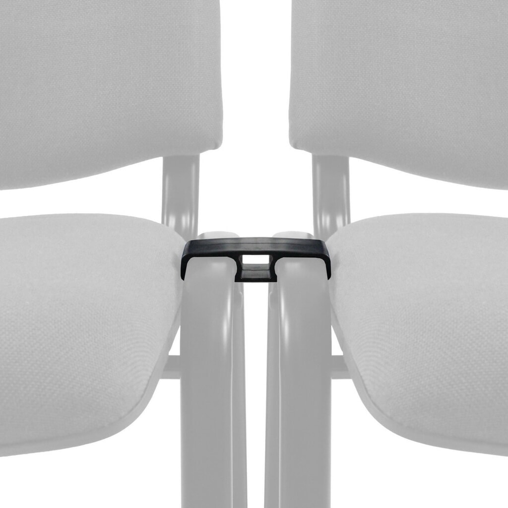 N° de l'image du produit 1 : Élément de jonction hjh OFFICE CONNECT XT pour chaise-visiteur XT600, XT650 - lot de 10