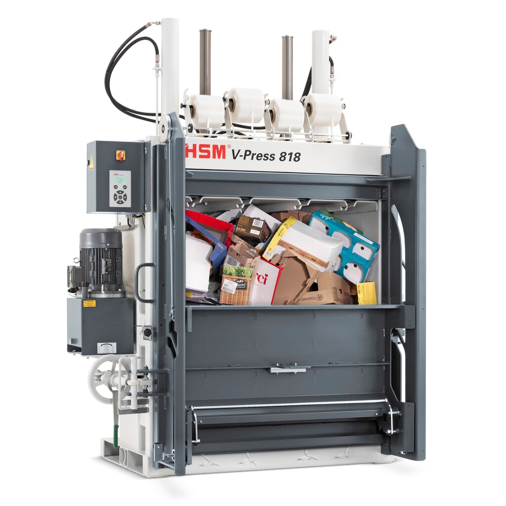 Presse à balles automatique HSM® V-Press 818 plus pro N° de l'image du produit 2 : Presse à balles automatique HSM® V-Press 818 plus pro