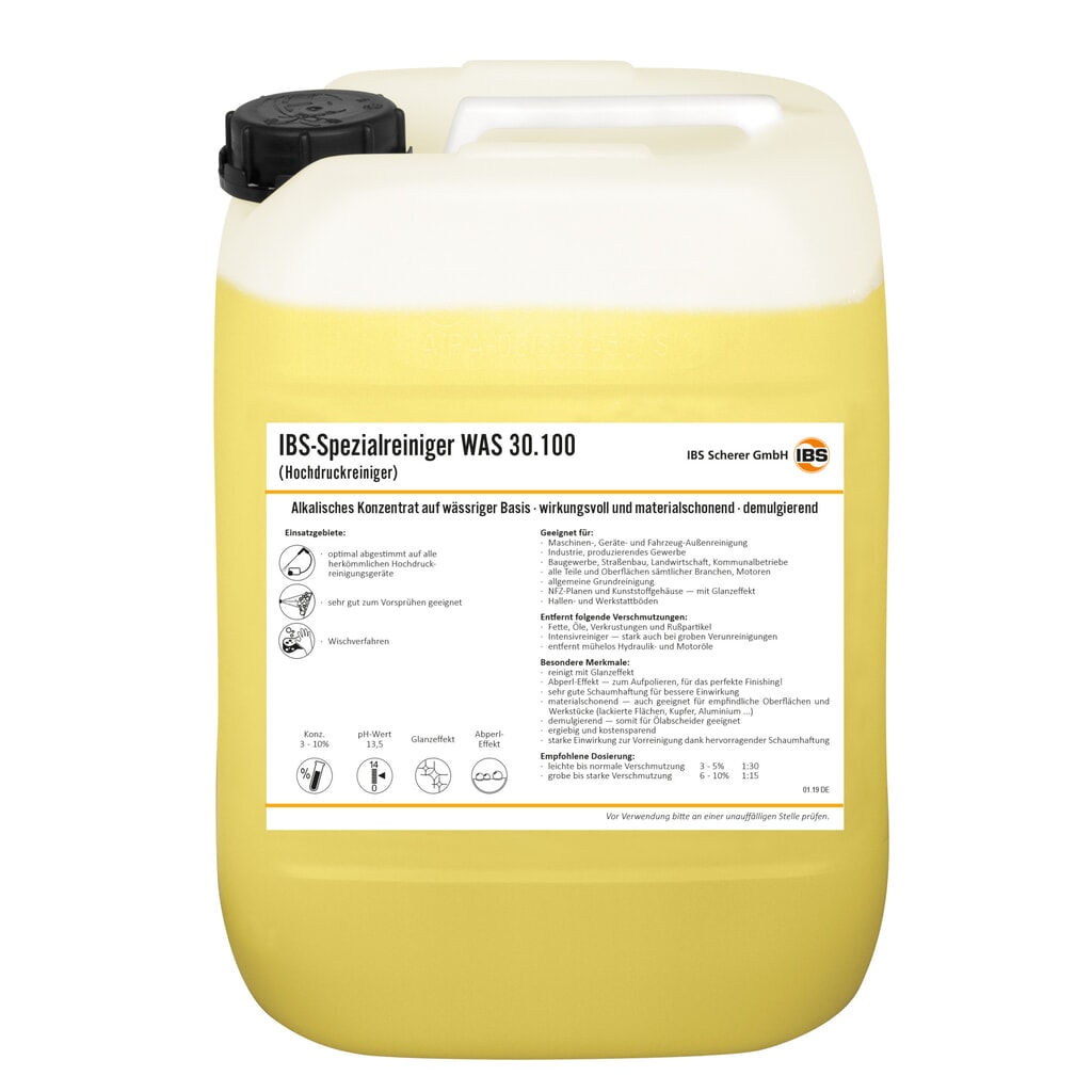 Illustration du produit: Solvant haute pression IBS WAS 30.100, 20 litres