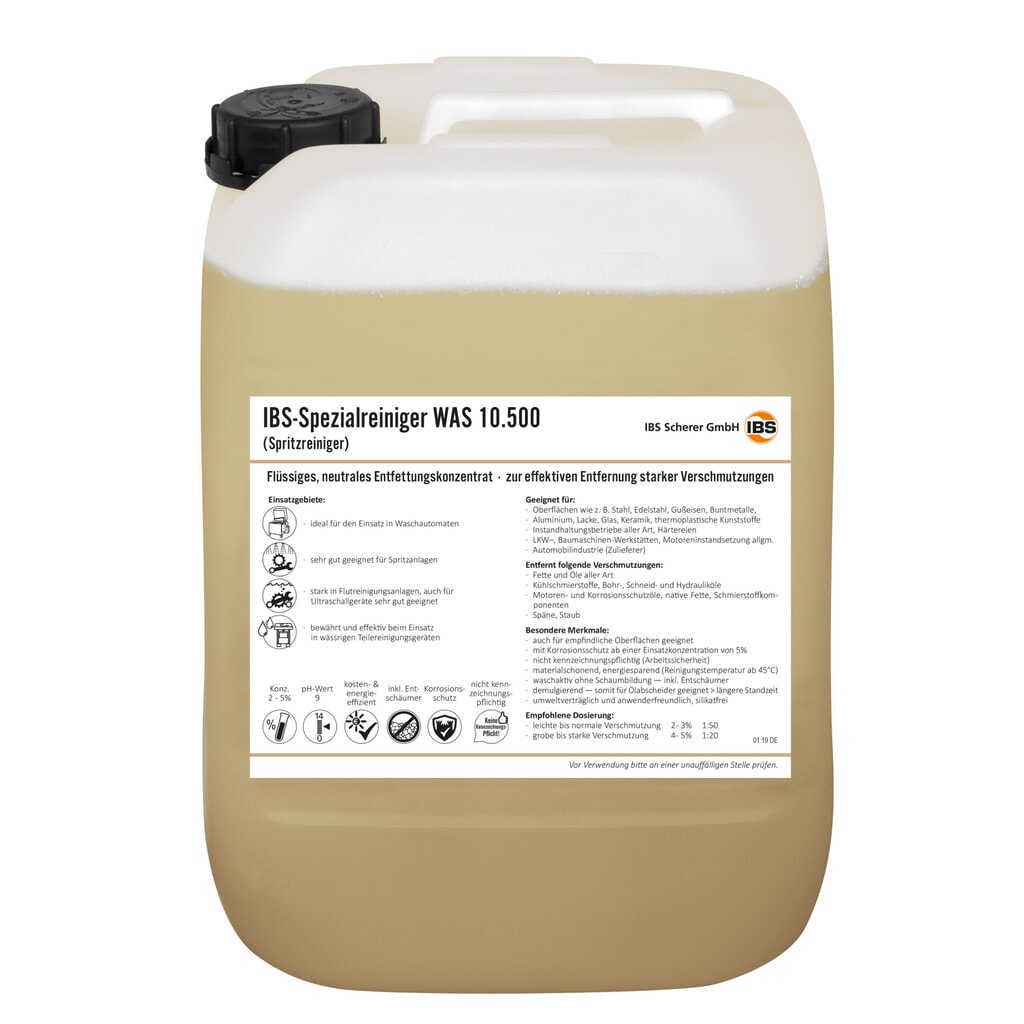 Illustration du produit: Solvant à aspersion IBS WAS 10.500, 20 litres