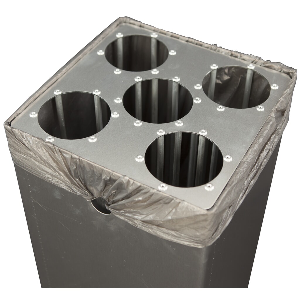N° de l'image du produit 3 : Insert intérieur et collecteur de gobelets pour poubelles Kick/Lift CARRO, 55 litres