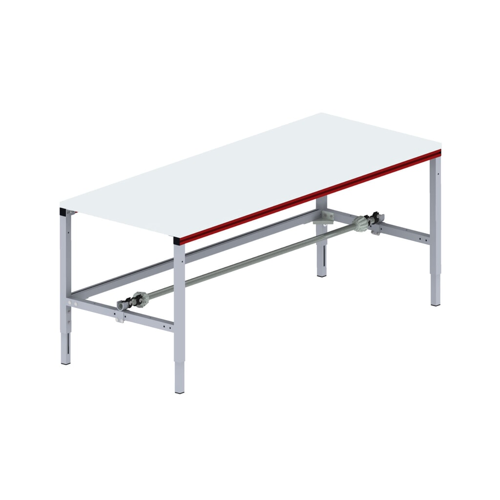 Jeu d’axes pour les Rocholz tables d’emballage FLEX, pour modèles largeur 2.000 mm Illustration du produit: Jeu d’axes pour les Rocholz tables d’emballage FLEX, pour modèles largeur 2.000 mm