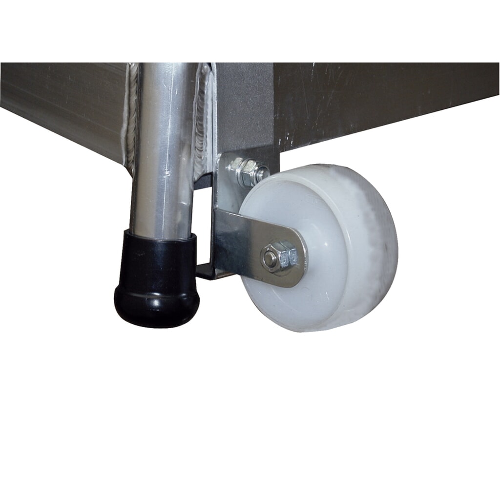 Jeu de roulettes pour escabeau de montage KRAUSE®, 2 roulettes fixes Illustration du produit: Jeu de roulettes pour escabeau de montage KRAUSE®, 2 roulettes fixes