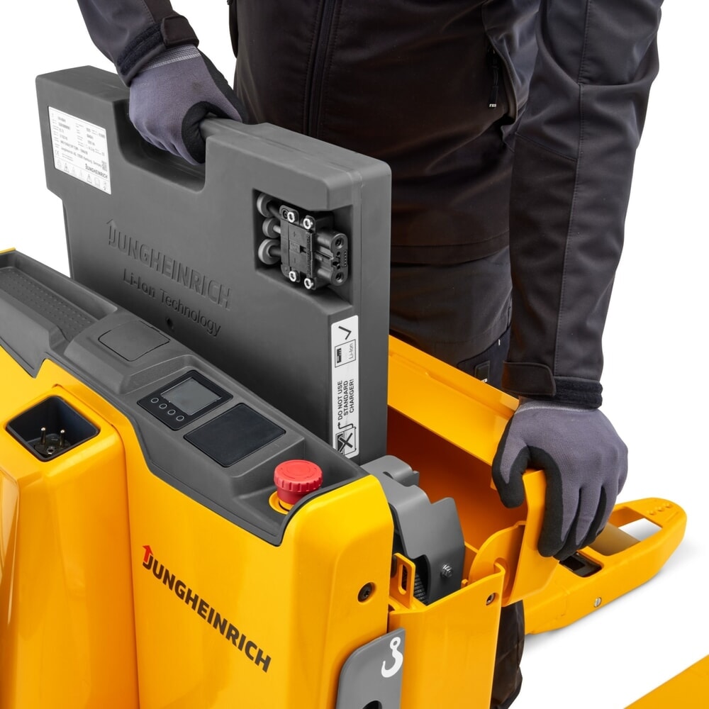 Numéro de l'image du produit 11: Transpalette électrique Jungheinrich EJE 118i, capacité de charge 1 800 kg, longueur des fourches 1 150 mm