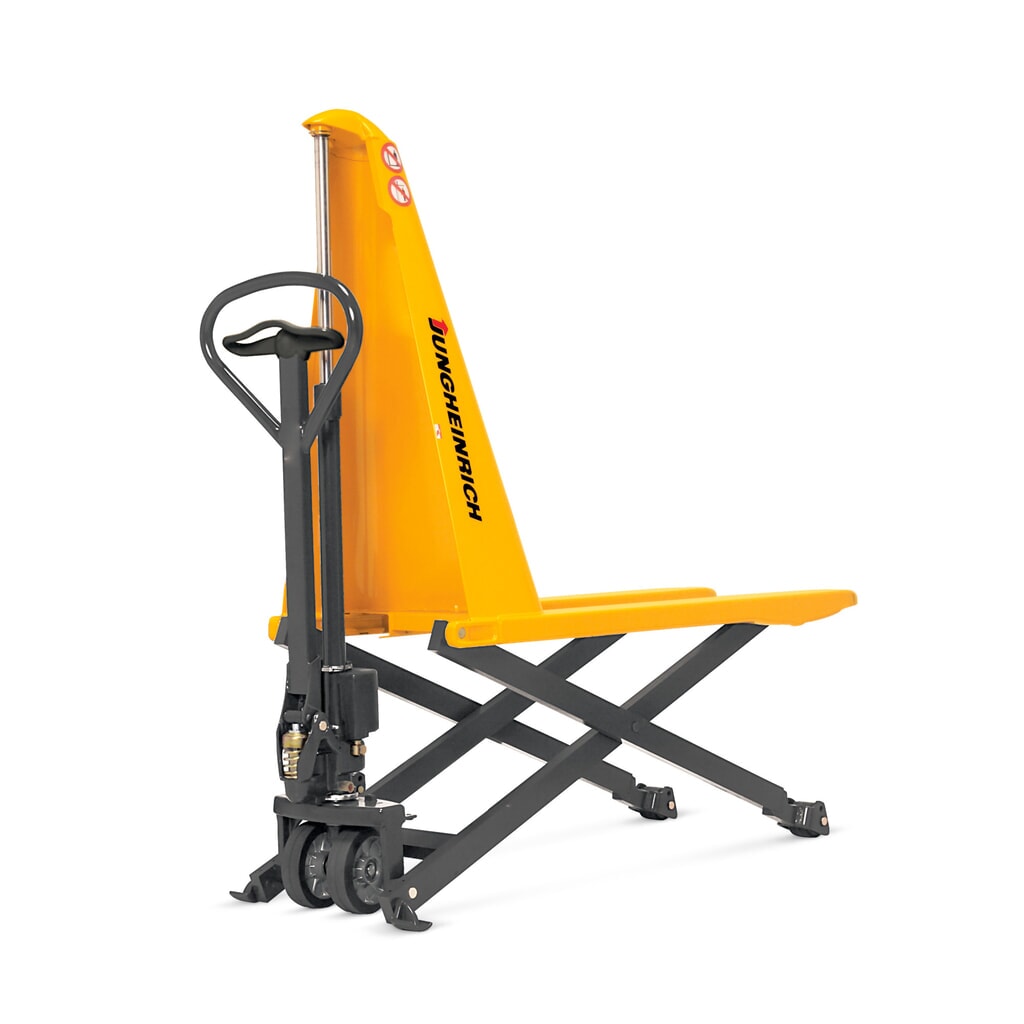 Transpalette à ciseaux Jungheinrich AMX 10, capacité de charge 1 000 kg, nylon Illustration du produit: Transpalette à ciseaux Jungheinrich AMX 10, capacité de charge 1 000 kg, nylon