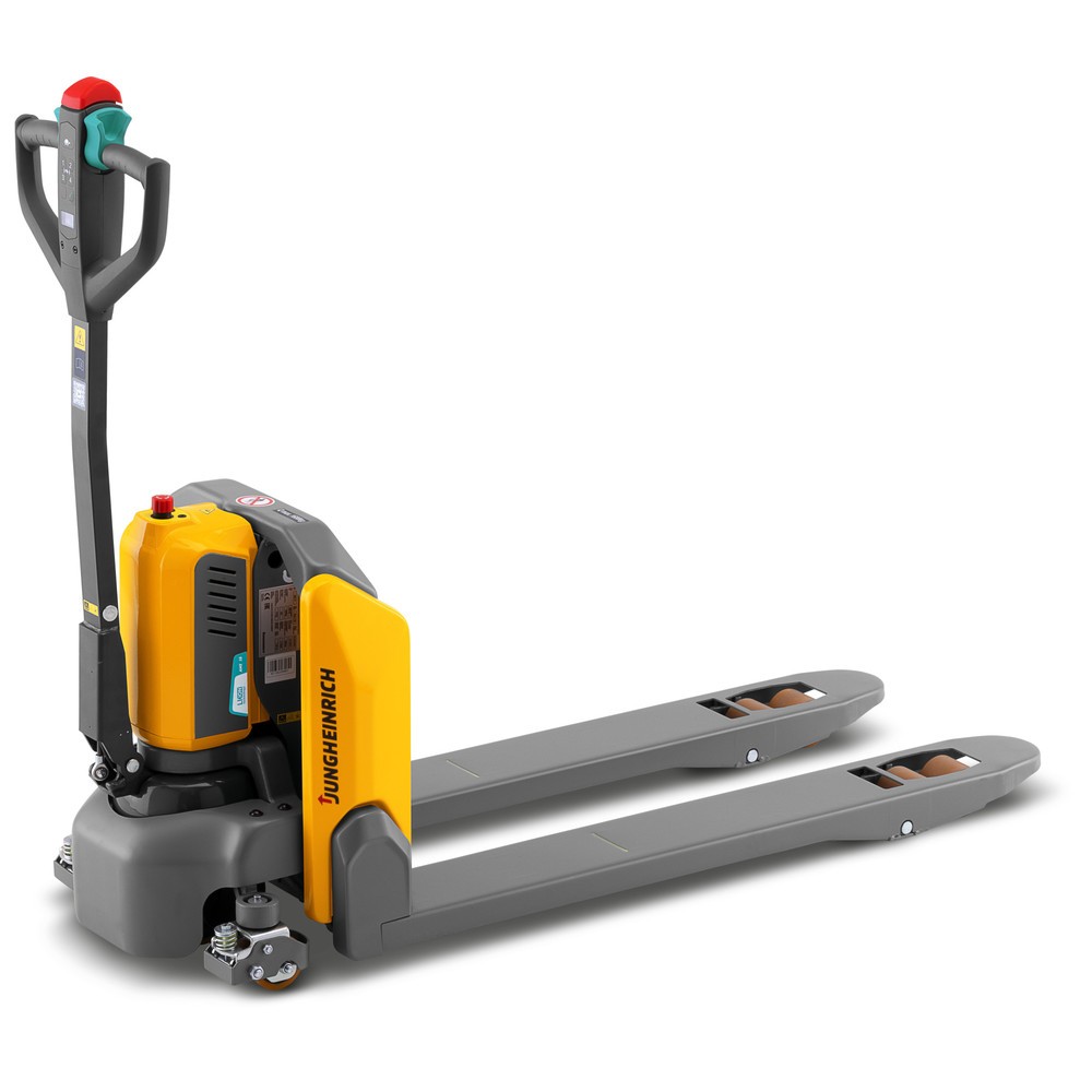 Illustration du produit: Transpalette électrique Jungheinrich AME 16, capacité de charge 1 600 kg, longueur des fourches 1 150 mm