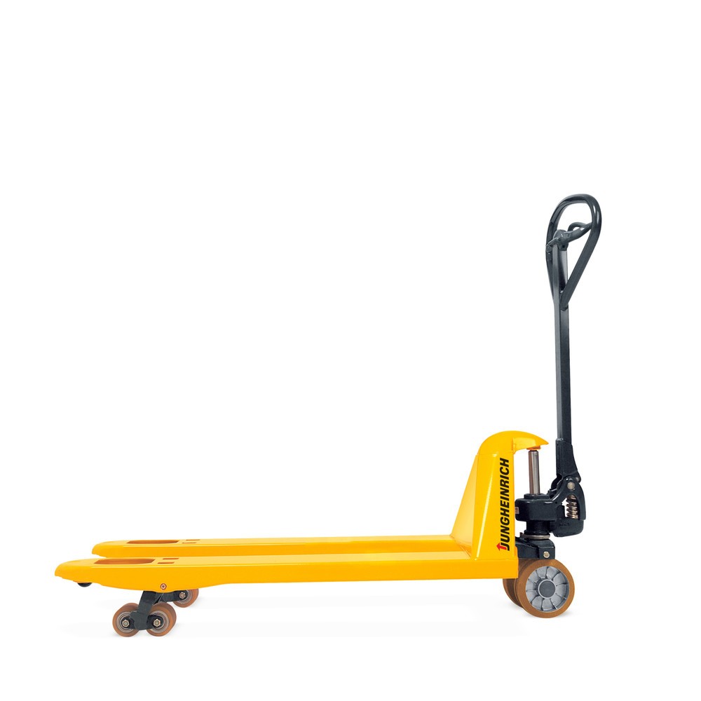 Numéro de l'image du produit 1: Jungheinrich Transpalette manuel AM 22 avec levée rapide, longueur des fourches 1 150 mm, nylon, galets tandem
