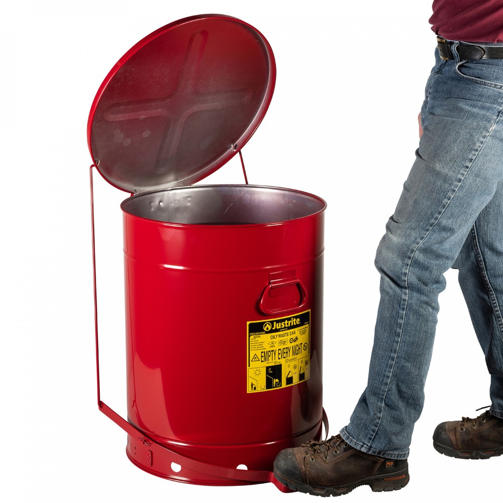 N° de l'image du produit 2 : Poubelle pour établi asecos®, 80 litres