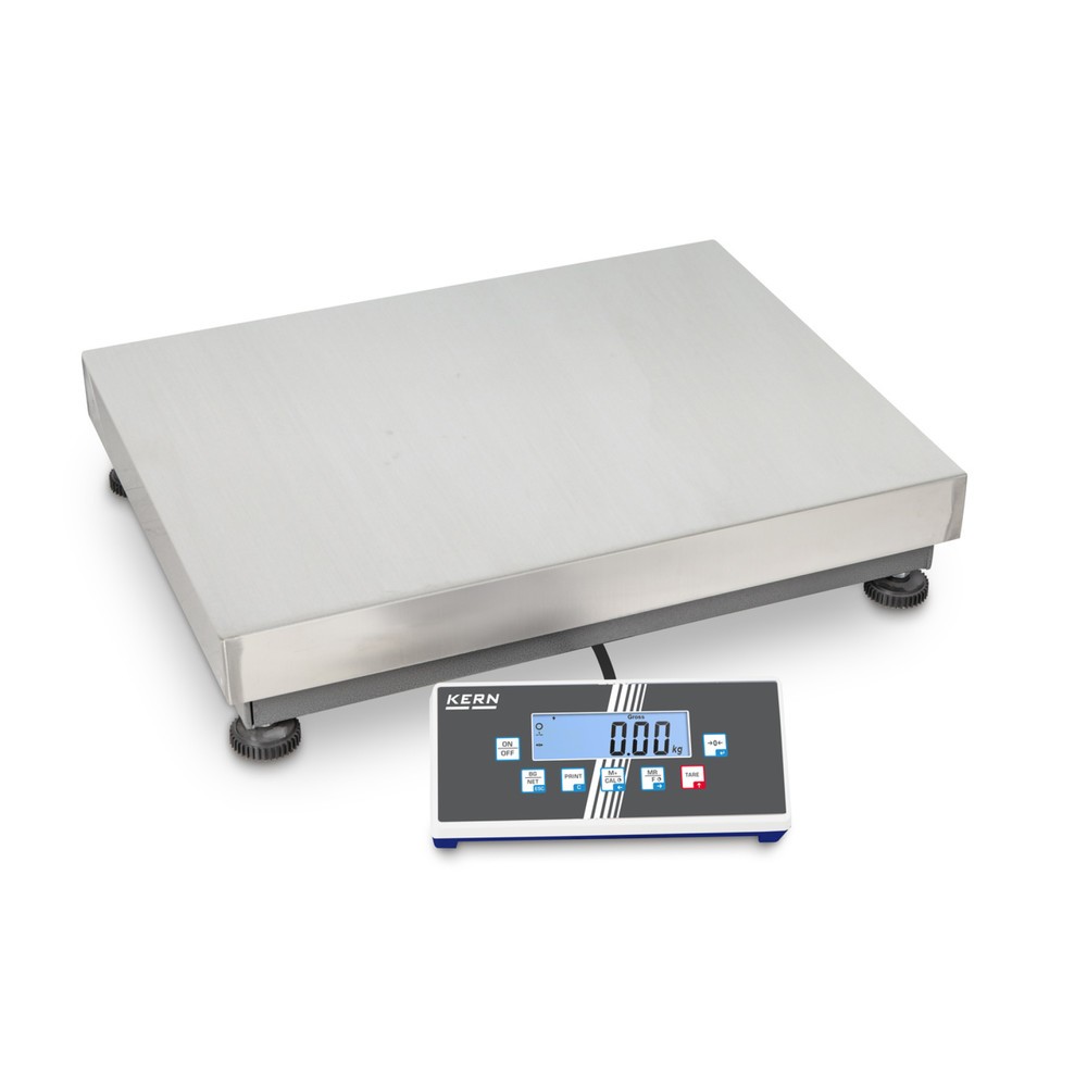 Numéro de l'image du produit 1: KERN Balance à plate-forme IOC 300K-3, classe de protection IP 65, plage de pesée max. 150/300 kg