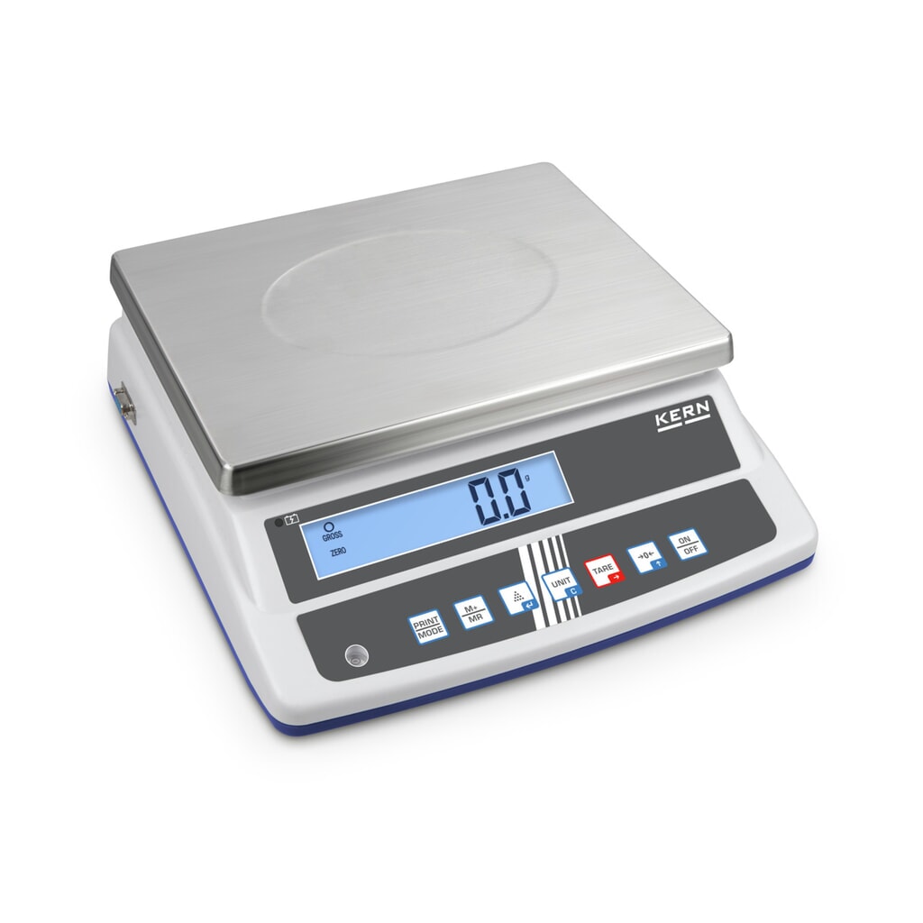 KERN Balance de comptoir FCD 10K-3, plage de pesée max. 15 kg N° de l'image du produit 1 : KERN Balance de comptoir FCD 10K-3, plage de pesée max. 15 kg