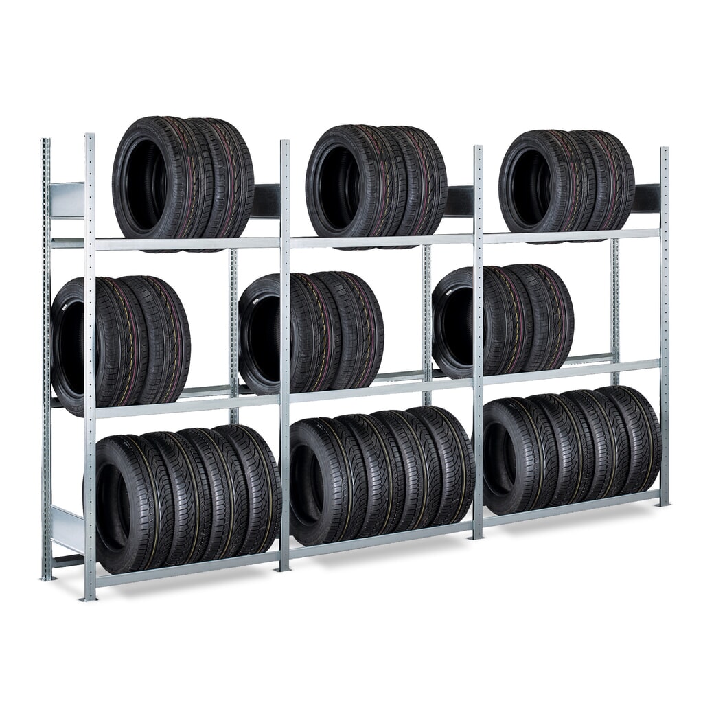 Kit complet de rayonnage pour pneus SCHULTE
