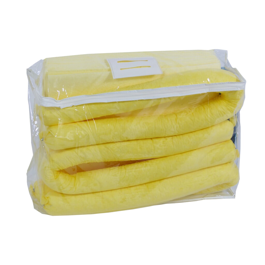 Kit d'urgence dans un sac en PVC pour produits chimiques, capacité d'absorption 50 l N° de l'image du produit 1 : Kit d'urgence dans un sac en PVC pour produits chimiques, capacité d'absorption 50 l